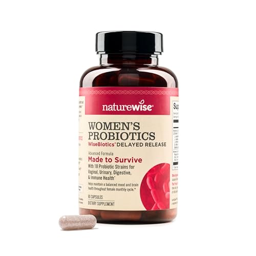 NatureWise Probiotics for Women - With Prebiotics and C