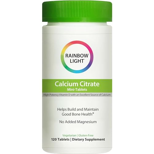 Rainbow Light Calcium Citrate Mini-Tablets With Vitamin