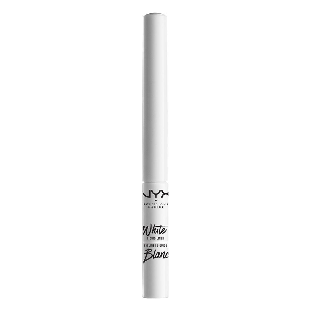 White Liquid Eyeliner, Vegan & Waterproof Formula
