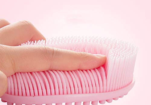 WOIWO 1 PCS The Soft Silicone Exfoliating Shower Cleans