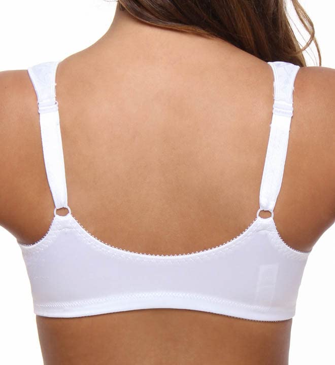 womens Easy on Front Close Wirefree Mj1107 Bras, Black, 44DDD US