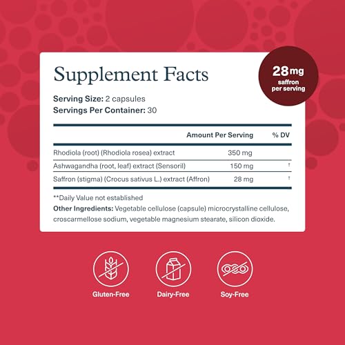 Youtheory Saffron - Vegan Energy Supplement for Men &am