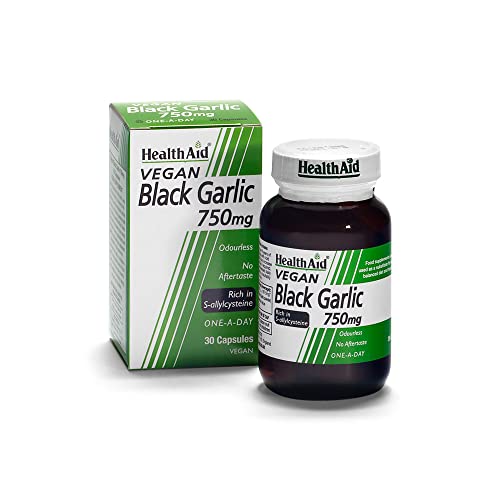 HealthAid Black Garlic 30 Vegicaps 750 mg