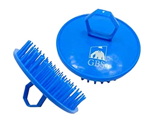 Hair Scalp Massager Shampoo Brush-Scalp Brush for Hair Washing, Women, Men & Pet Grooming, Blue