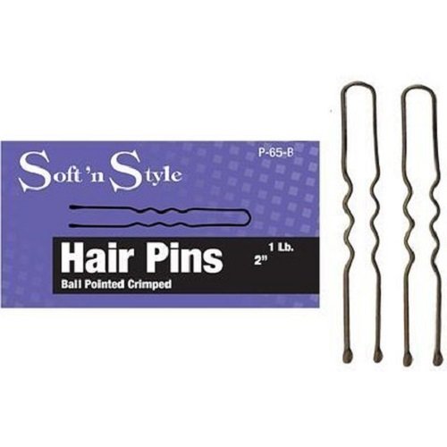 Soft &#39;N Style Bronze Hair Pin Box, 1 lb