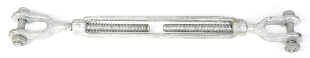 Koch 104013 Forged Turnbuckle, 3/8-Inch by 6-Inch Jaw and Jaw, Galvanized