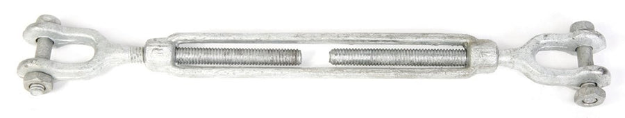 Koch 104013 Forged Turnbuckle, 3/8-Inch by 6-Inch Jaw and Jaw, Galvanized