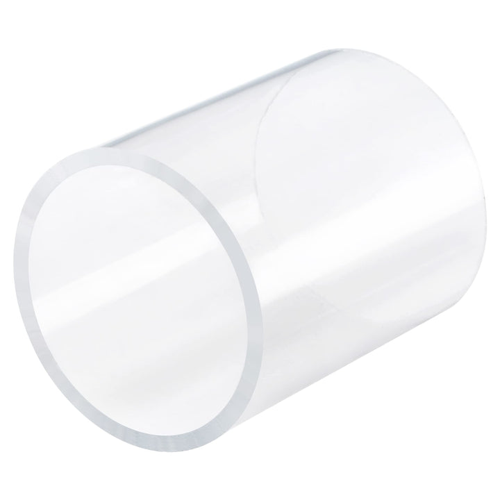 MECCANIXITY Acrylic Pipe Rigid Round Tube Clear 2 3/4(7