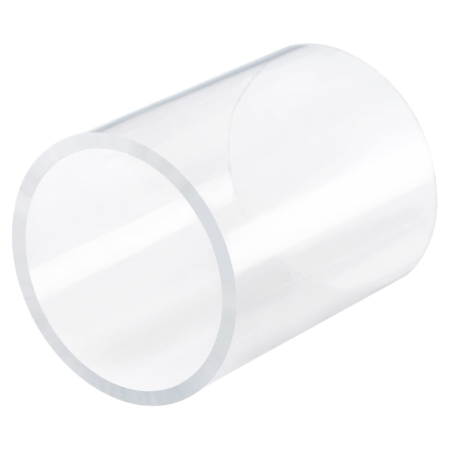 MECCANIXITY Acrylic Pipe Rigid Round Tube Clear 2 3/4(7