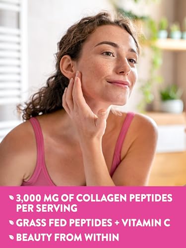 Nature's Truth Collagen Peptides | 90 Caplets | Type 1 and 3 with Vitamin C | Grass Fed, Non-GMO & Gluten Free Supplement