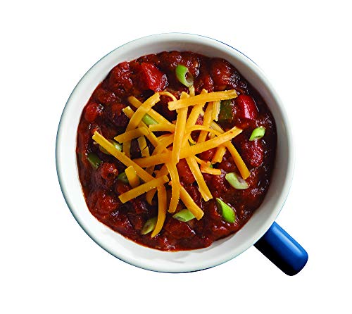 Meal Mug with Vented Lid for Steam, 20-Oz Stoneware Soup Mug, BPA-Free Lid, Microwave, Freezer, and Dishwasher Safe, Blueberry