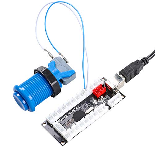 Zero Delay Arcade USB Encoder Pc to Joystick for Mame Jamma &amp; Other Pc Fighting Games for American Style Arcade Joystick &amp; HAPP Style Arcade Buttons