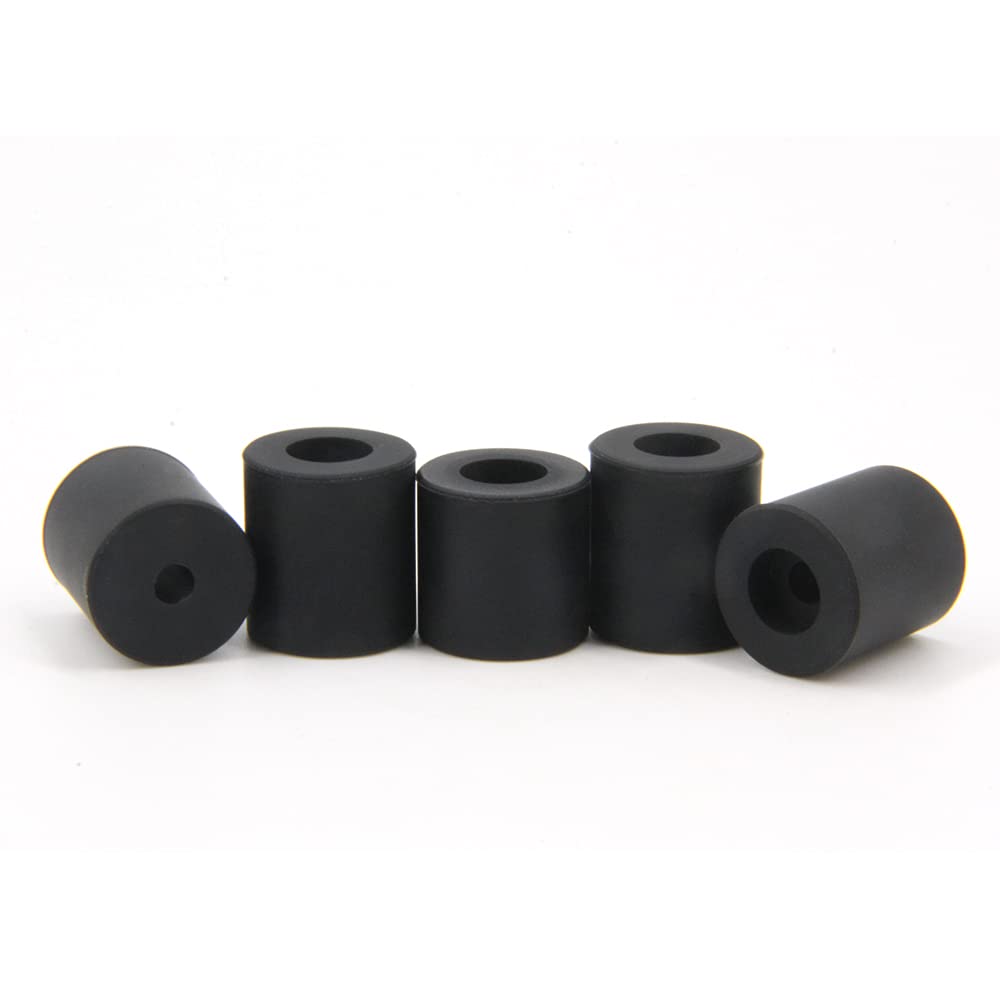 Befenybay 5PCS Black Heat Bed Silicone Leveling Column 