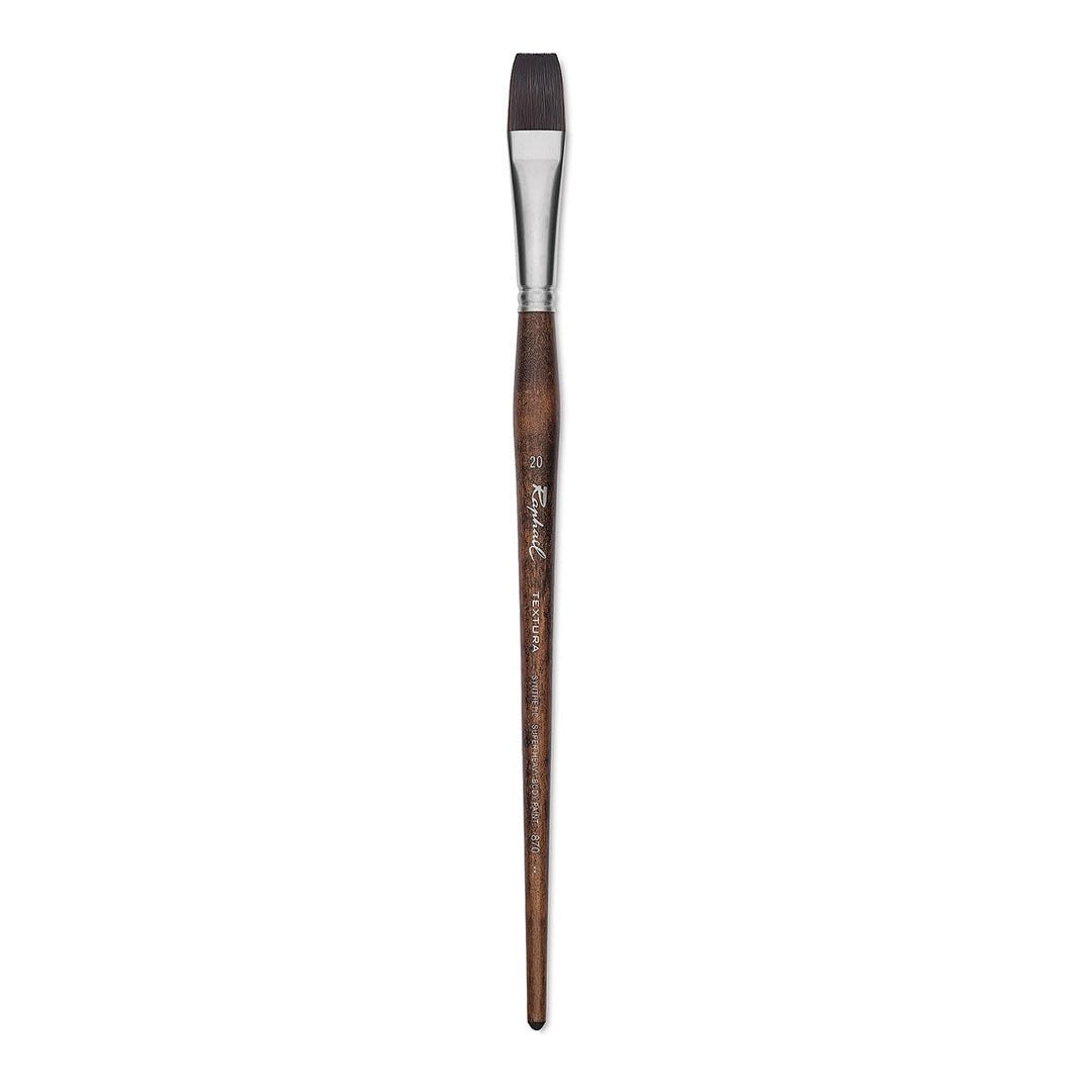 Raphael Textura 870 Brush, Flat, 20, Natural