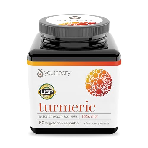 Youtheory Turmeric Extra Strength - 1,000 mg Turmeric S