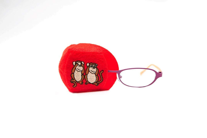 Eye Patch for Kids to Treat Amblyopia/Lazy Eye, Monkeys