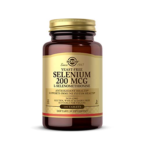 Solgar Yeast-Free Selenium 200 mcg 100 Tablets - Suppor