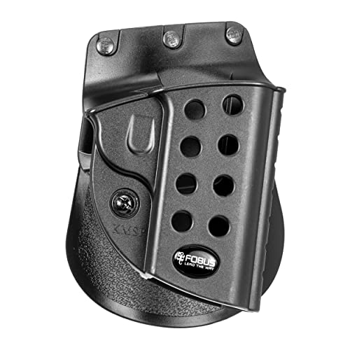 R1911 Evolution Holster Fits 1911 Pistols With Rail, Right Hand with Paddle, Black