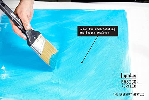Liquitex BASICS Acrylic Paint Set, 8 x 75ml (2.4-oz) Tu