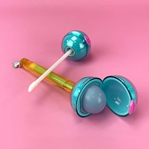 Scented Clear Lip Balm &amp; Clear Lip Gloss Combo | Novelty Collection (Toco Toucan - Peach Scent), 1 count