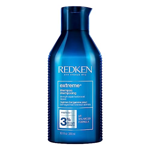 Extreme Shampoo | Prevents Hair Breakage &amp; Repair for Damaged Hair | Strengthen and Fortify | Infused With Proteins | For Weak, Brittle Hair | 10.1 Fl Oz
