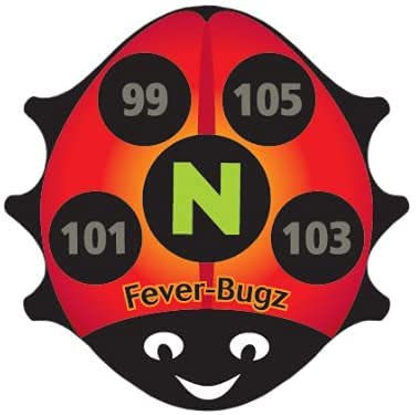 Fever-Bugz Stick-On Fever Indicator