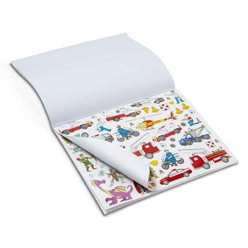 Melissa &amp; Doug Sticker Collection Book: Dinosaurs, Vehicles, Space, and More - 500+ Stickers - FSC Certified