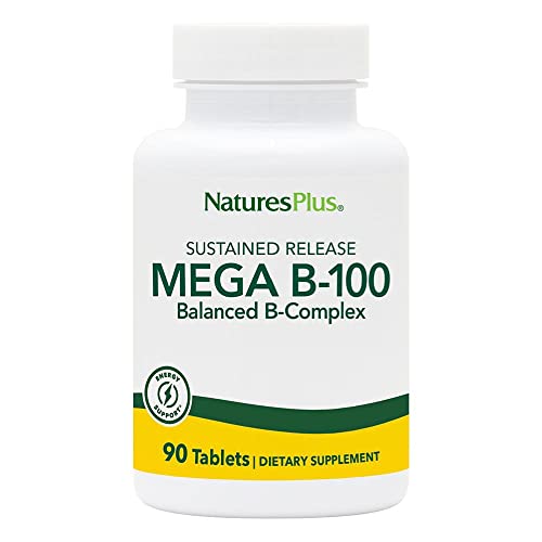 Natures Plus Mega B-100 Complex - 90 Sustained Release 