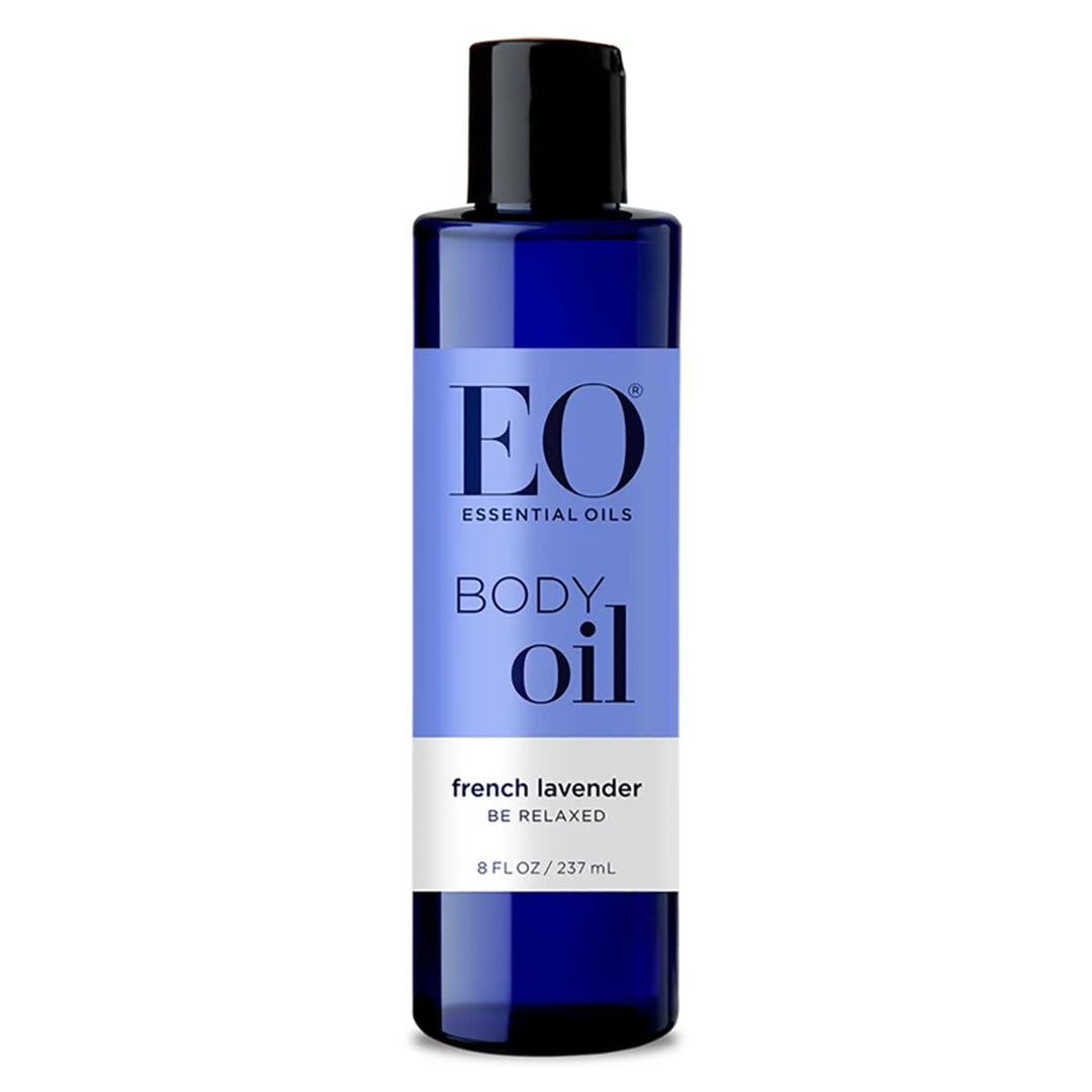 EO Body Oil: Massage and Moisturize, French Lavender, 8