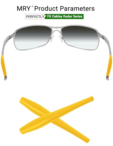 Replacement Earsocks for Oakley Crosshair 2.0 OO4044 Sunglass - Yellow