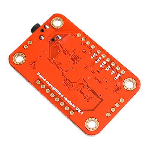 Speak Recognition Voice Recognition Module V3 Compatible with for Arduino Support 80 Kinds of Voice DC 4.4-5.5 V High Accuracy