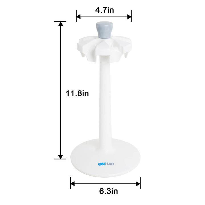 Lab Pipette Round Stand Holder, Holds 6 Pipettes (Pipette Stands) only fit Brand micropipette