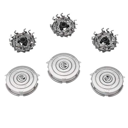 HQ9 Replacement Heads, Shaver Heads Blades Cutter Replacement for Compatible with Philipss Norelcos SpeedXL 8240XL 8140XL 8150XL 8160XL 8170XL, 8100 Series, 8200 Series, 9100 Series, and PT/AT900