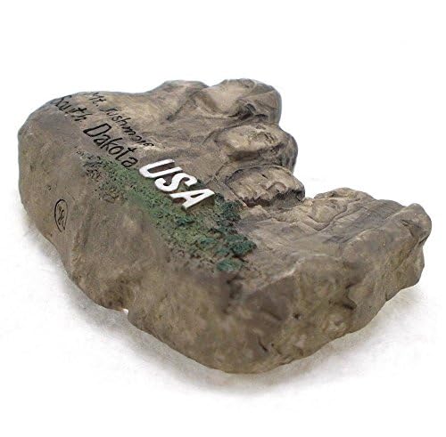 Tiny Mount Rushmore in South Dakota, United States of America USA North America Tourist Attractions Resin Refrigerator Magnet Traveler Souvenir Gift Memento 3D Fridge Magnets