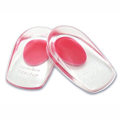 VivoFoot Gel Heel Cup Comfort Insoles (Small: US Women 