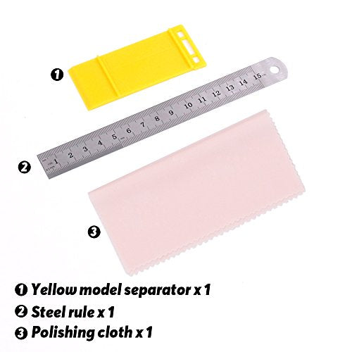 21Pcs Modeler Basic Tools Craft Set Hobby Building Tools Kit for Gundam Car Model Building
