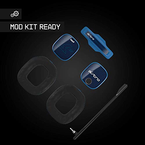 A40 TR Wired Headset + MixAmp Pro TR with Dolby Audio for PlayStation 5, PlayStation 4, PC, Mac - Black/Blue