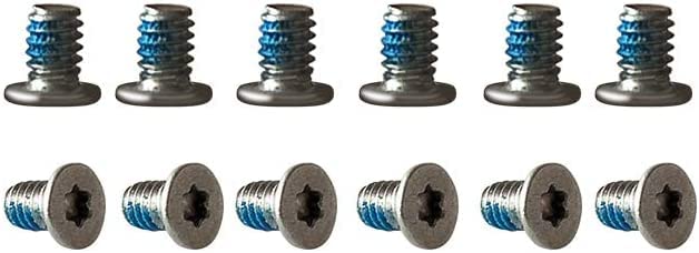 Replacement 12x M2x3mm Torx T5 Bottom Case Base Cover Screw for Dell XPS 13 9300 9305 9343 9350 9360 XPS 15 9530 9550 9560 9570 Precision M5510 5520 5530 5540, for Razer Blade,HP Envy 13