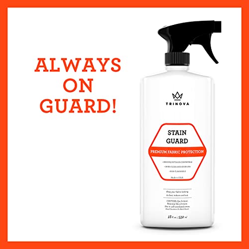 Non-Aerosol Stain Guard - Fabric Protection Spray for Upholstery, Carpet, Rugs and More to protect from liquid stains (18 fl oz)
