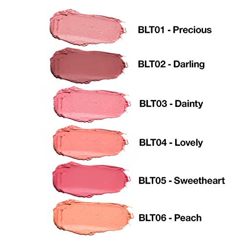 I&#39;m Blushing 2-in-1 Cheek and Lip Tint, Buildable Lightweight Cream Blush, Sheer Multi Stick Hydrating formula, All day wear, Easy Application, Shimmery, Blends Perfectly onto Skin, Dainty