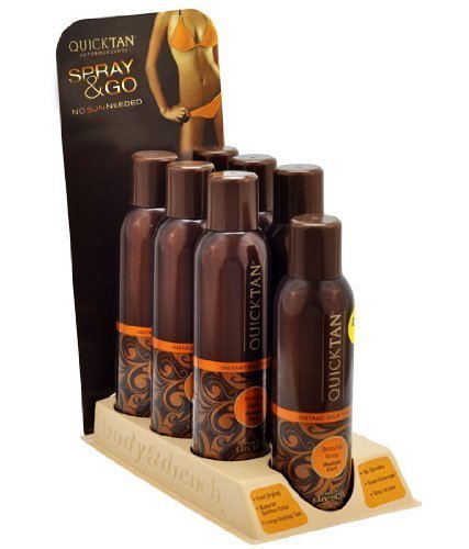 Quick Tan Tanning Mist Sunless Tanner Sun Kissed Spray (7 Pieces)