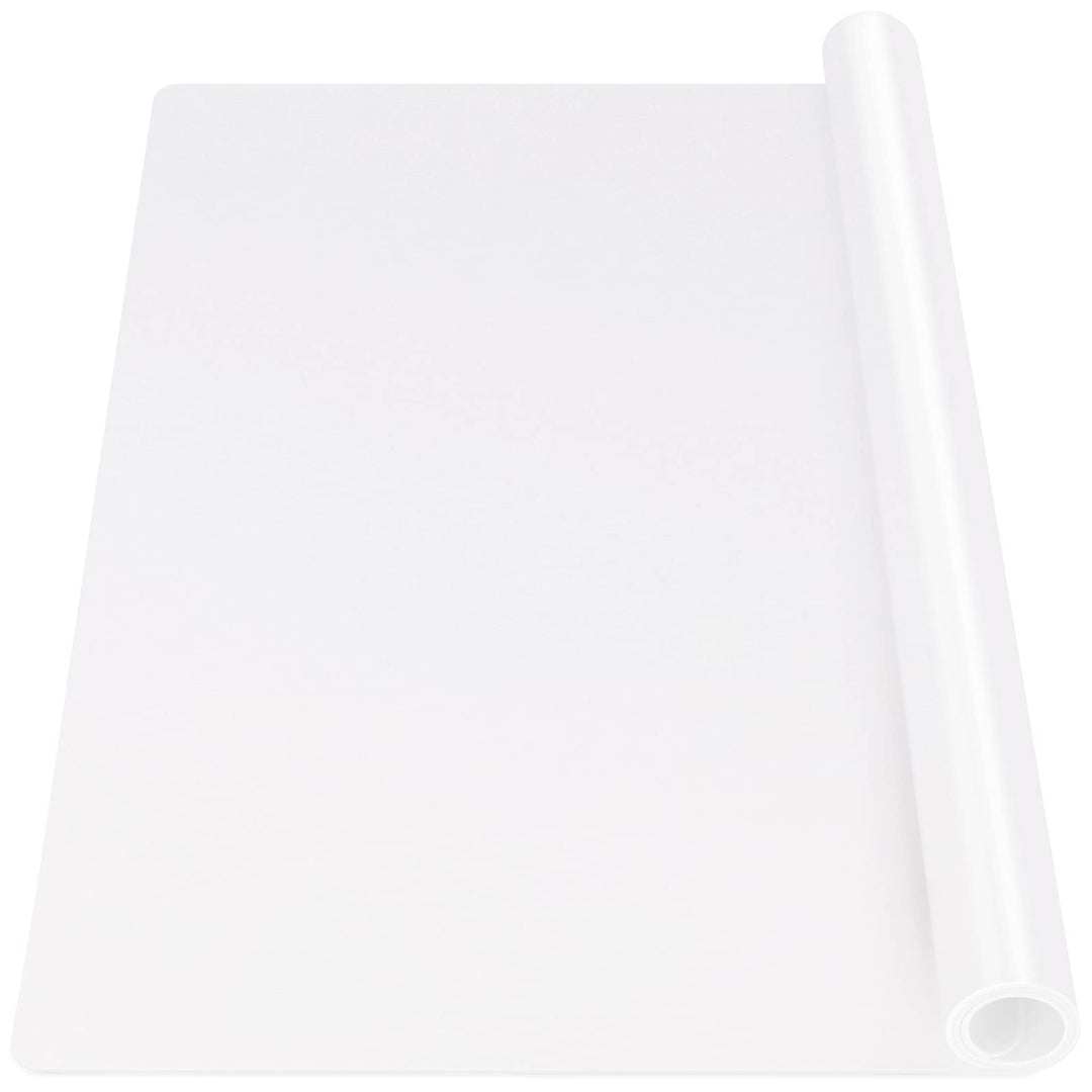 Oversize Transparent Silicone Mat, Countertop Protector, 27.6 x 19.7 inches Silicone Sheet for Crafts Resin Jewelry Casting Mat Pad Nonstick Heat-Resistant Table Placemat