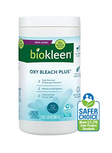 Biokleen Laundry Oxygen Bleach Plus 32 HE Loads - Conce