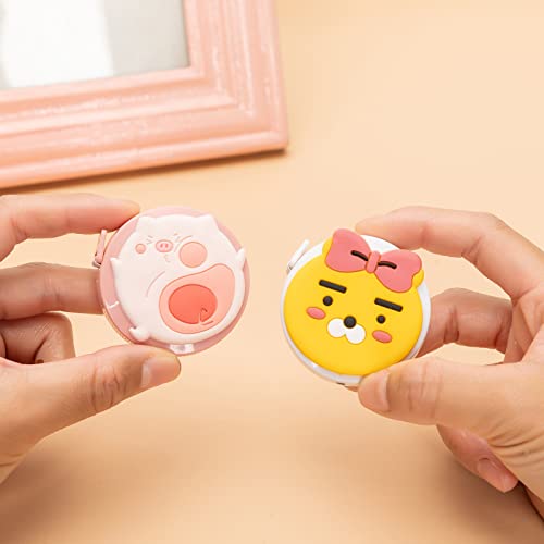 8 Pack Tape Measure Retractable, Mini Measuring Tape, 60-Inch 1.5 Meter Soft Body Tailor Sewing Measuring Ruler,Cute Craft Cloth Tape Measure Ruler Business Gift for Kids Mother Knitting