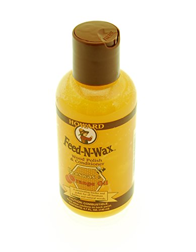 Howard FW0004 Feed-N-Wax Wood Polish and Conditioner, 4