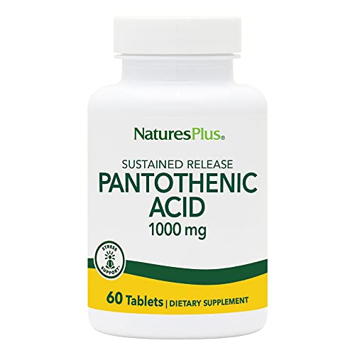 NaturesPlus Pantothenic Acid, Sustained Release - 1000 
