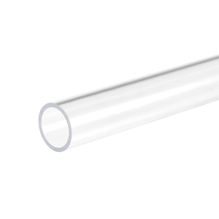 MECCANIXITY Acrylic Pipe Rigid Round Tube Clear 18mm(0.