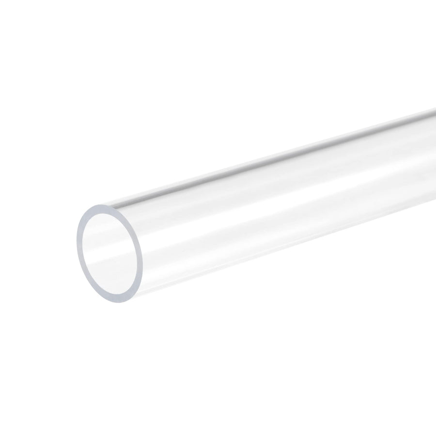 MECCANIXITY Acrylic Pipe Rigid Round Tube Clear 18mm(0.