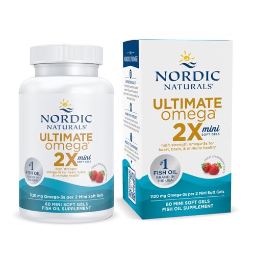 Nordic Naturals Ultimate Omega 2X Mini, Strawberry Flav