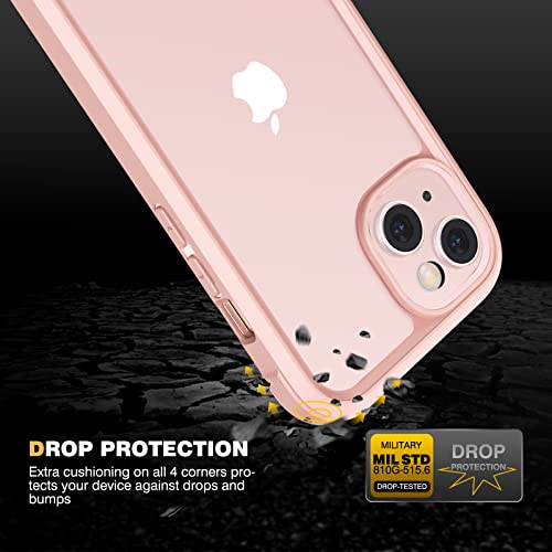 Diaclara Designed for iPhone 13 Case, Full Body Rugged 
